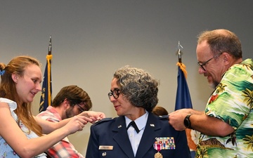 Miller promotes to colonel at the 165th Airlift Wing