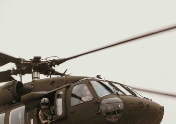 The Missouri National Guard teams up for medical evacuation training