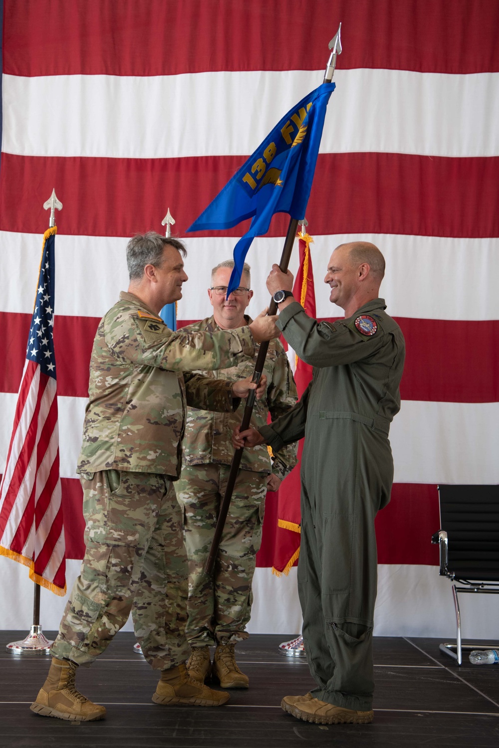 138 FW Assumption of Command