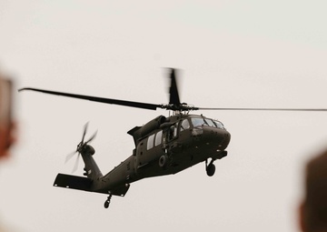 The Missouri National Guard teams up for medical evacuation training