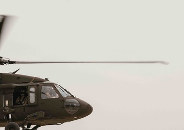 The Missouri National Guard teams up for medical evacuation training