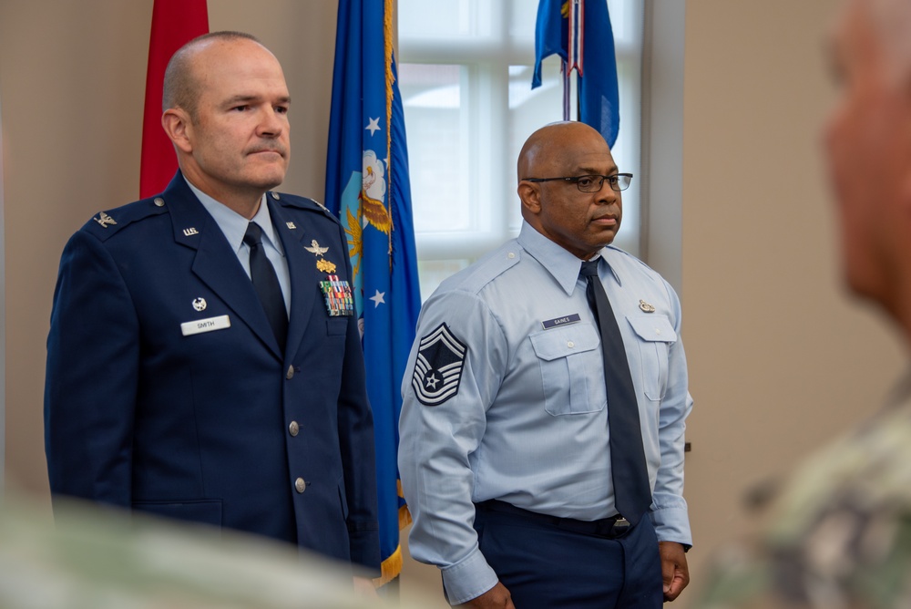 Senior Master Sgt. Jeffery Gaines Promoted to Chief Master Sgt.