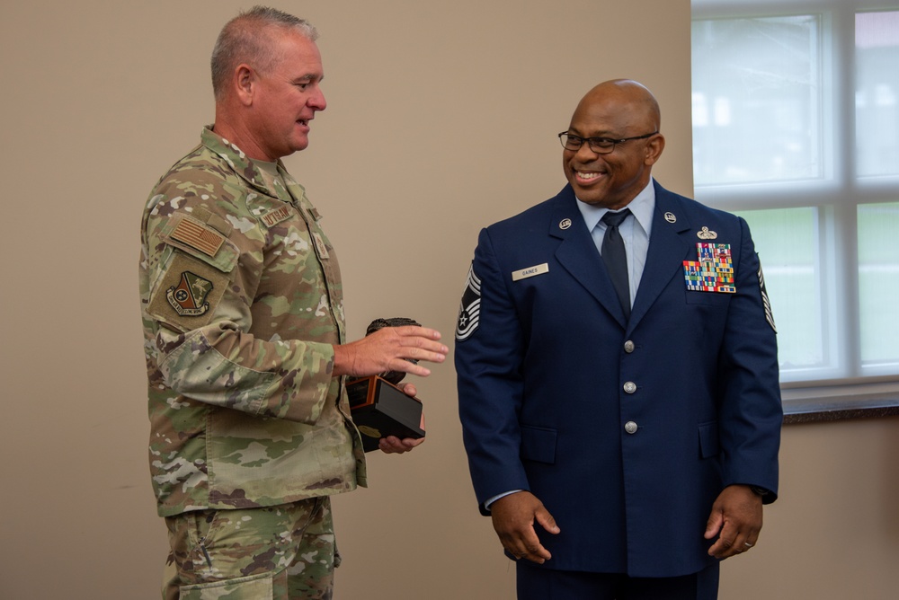 Senior Master Sgt. Jeffery Gaines Promoted to Chief Master Sgt.