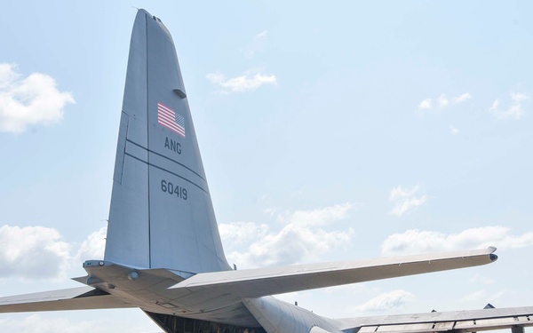 Total Force Airmen arrive at Battle Creek ANGB in support of Exercise Northern Strike 25-2
