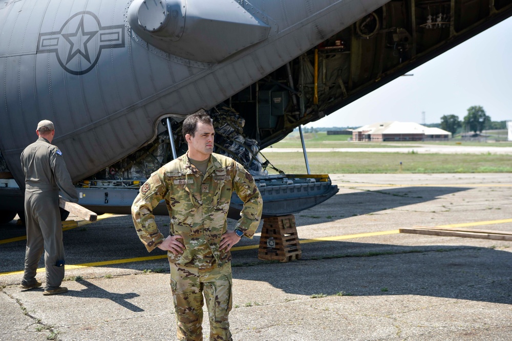 Total Force Airmen arrive at Battle Creek ANGB in support of Exercise Northern Strike 25-2