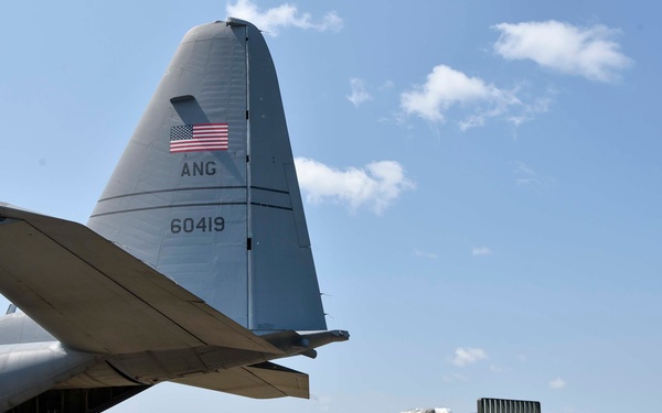 Total Force Airmen arrive at Battle Creek ANGB in support of Exercise Northern Strike 25-2