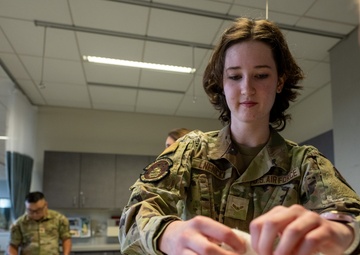 WSU Nursing Program lends helping hands to train 141st ANG troops
