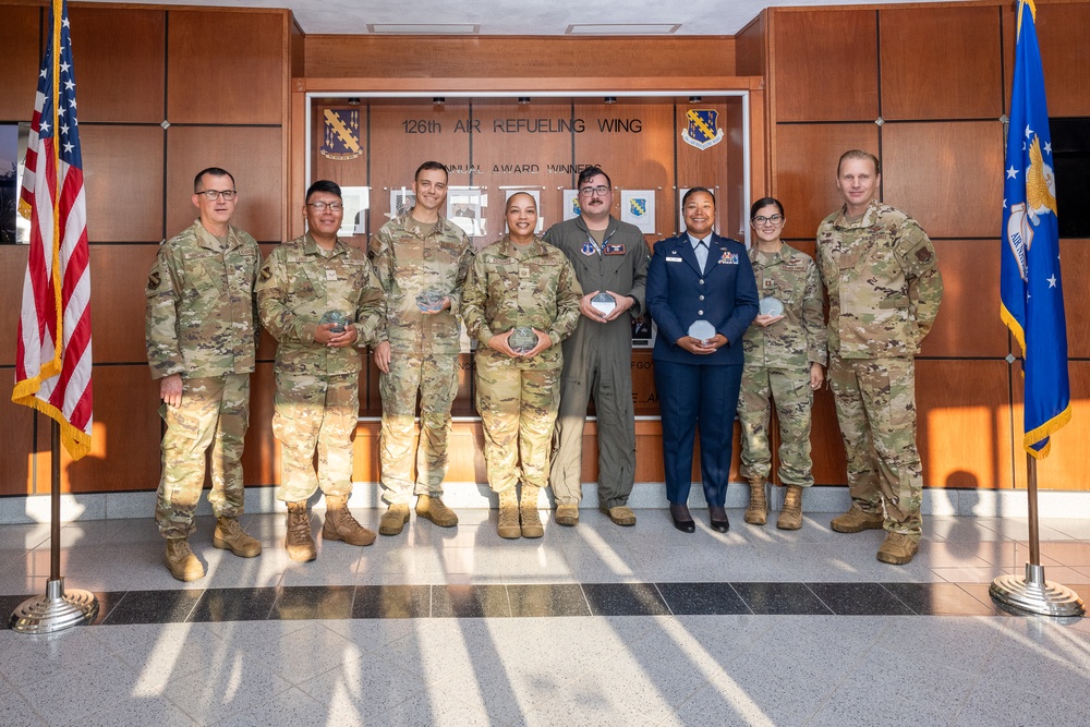 126th Air Refueling Wing’s 2nd Quarter Award Winners