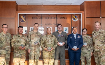 126th Air Refueling Wing’s 2nd Quarter Award Winners