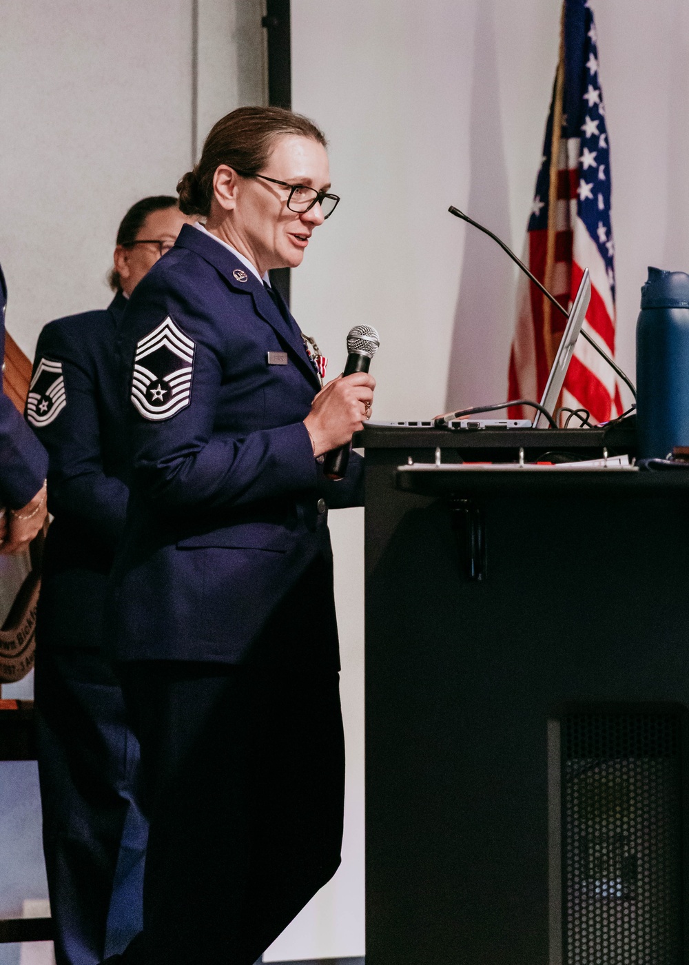 Chief Master Sgt. Dawn Bickford retires from the Missouri Air National Guard