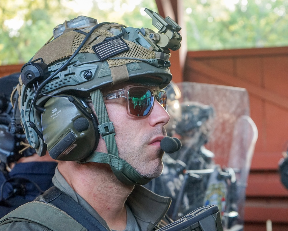 Joint Task Force Conducts Civil Disturbance Training