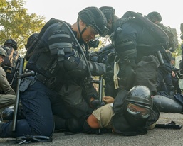 Joint Task Force Conducts Civil Disturbance Training