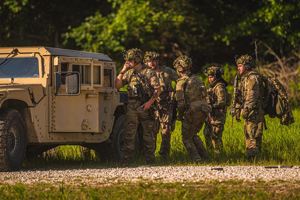 Security Forces train base defense at Fort Leonard Wood