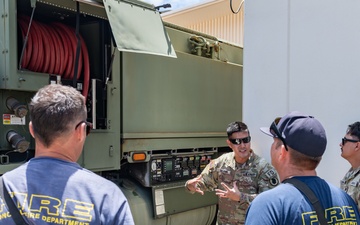 Hawaii Army National Guard provides ground support to Honolulu Fire Department during red flag fire warnings