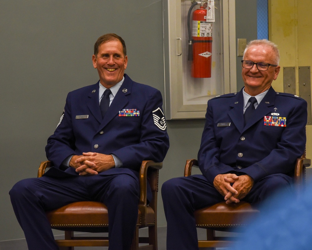MSGT Brooks retires from the US Air Force