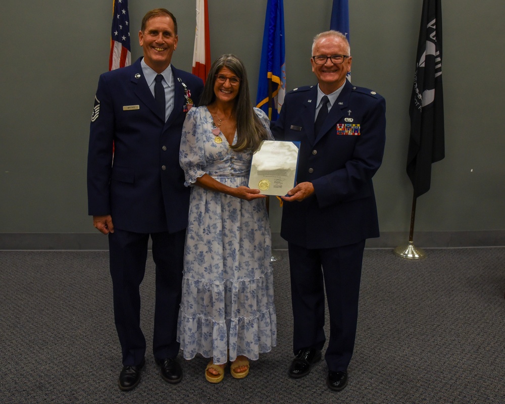MSGT Brooks retires from the US Air Force