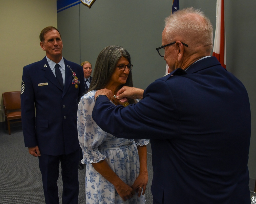 MSGT Brooks retires from the US Air Force