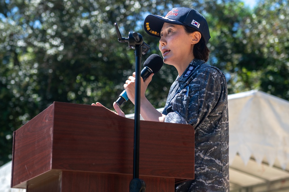 Pacific Partnership 2025 Leaders attend the Lae City festival in Lae, Papua New Guinea, July 2025