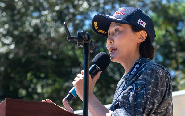Pacific Partnership 2025 Leaders attend the Lae City festival in Lae, Papua New Guinea, July 2025
