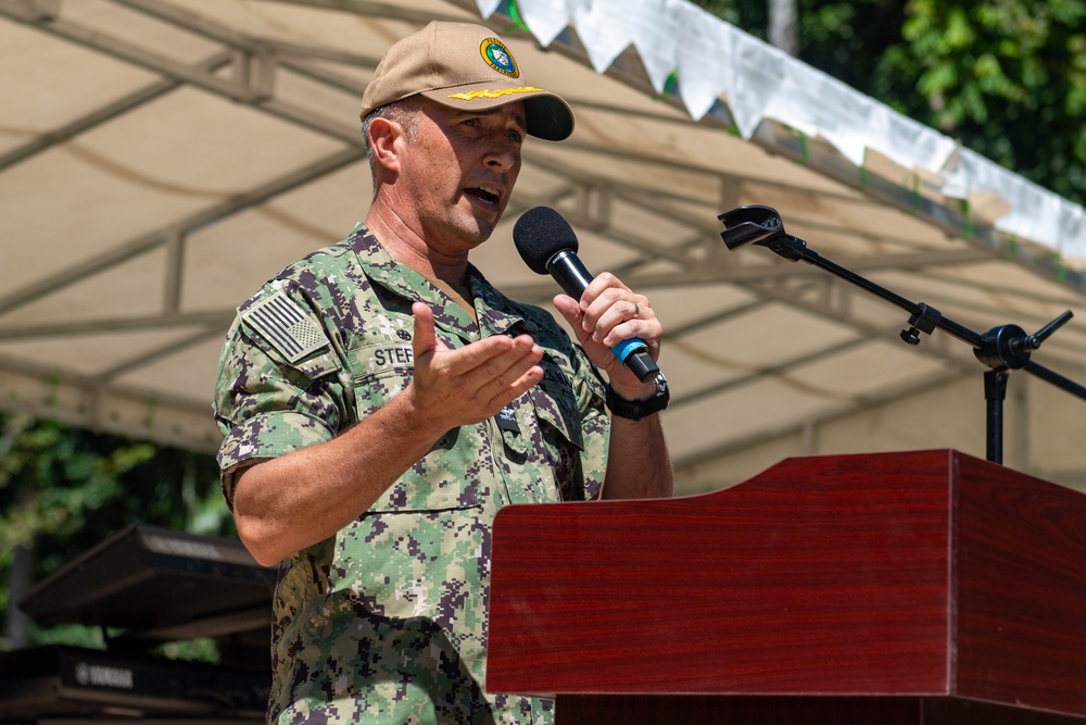 Pacific Partnership 2025 Leaders attend the Lae City festival in Lae, Papua New Guinea, July 2025