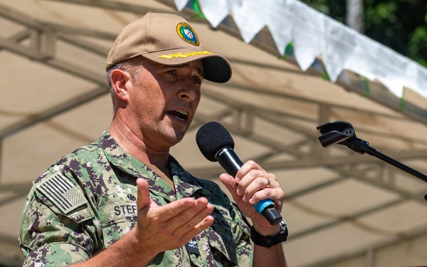 Pacific Partnership 2025 Leaders attend the Lae City festival in Lae, Papua New Guinea, July 2025