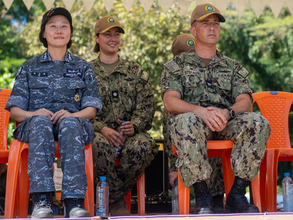 Pacific Partnership 2025 Leaders attend the Lae City festival in Lae, Papua New Guinea, July 2025