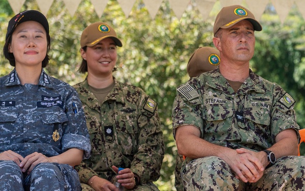 Pacific Partnership 2025 Leaders attend the Lae City festival in Lae, Papua New Guinea, July 2025