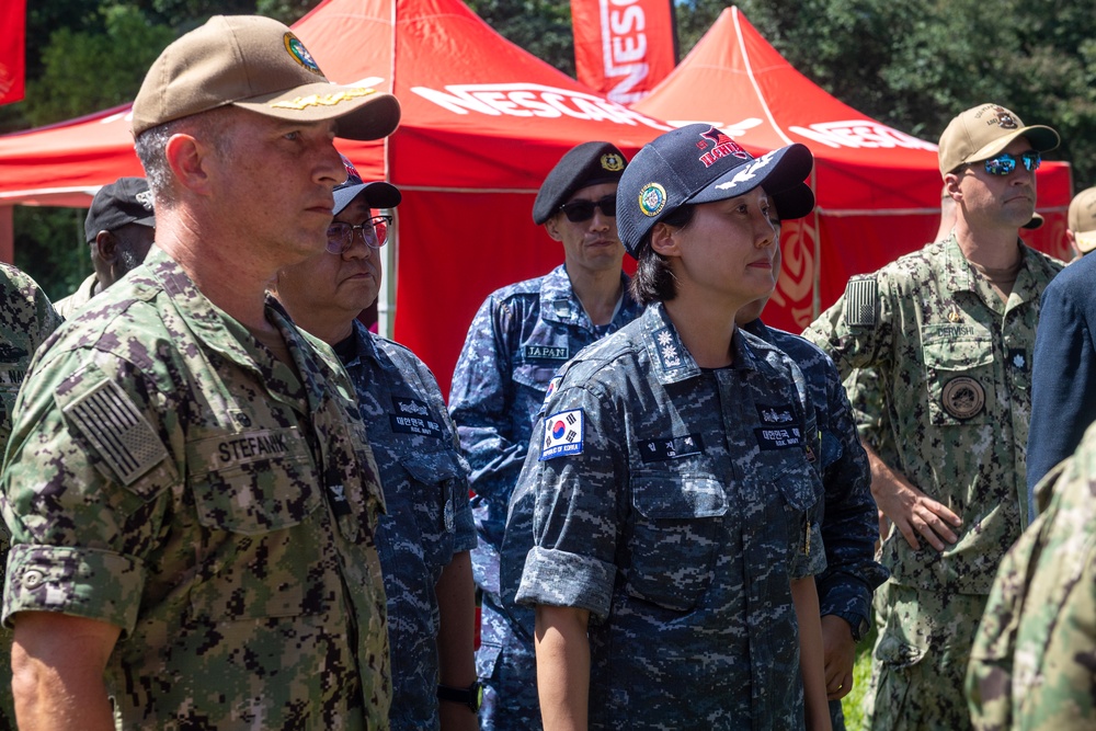 Pacific Partnership 2025 Leaders attend the Lae City festival in Lae, Papua New Guinea, July 2025