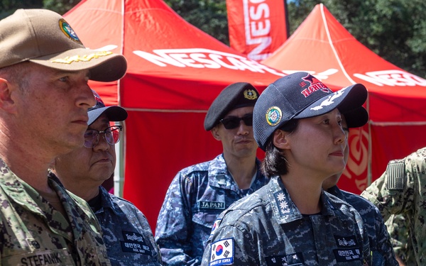 Pacific Partnership 2025 Leaders attend the Lae City festival in Lae, Papua New Guinea, July 2025