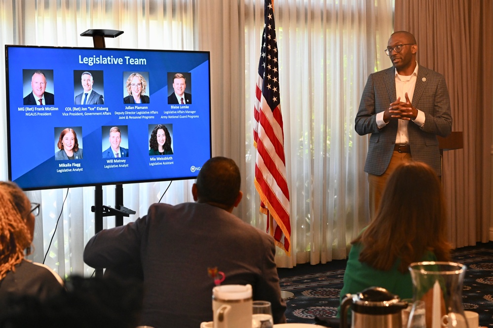 D.C. National Guard Officers and Enlisted Joint Associations Breakfast Meeting