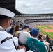 Sailors attend a Mariners game during Seattle Fleet Week 2025