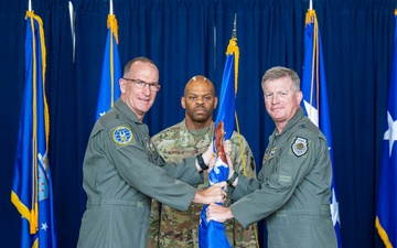 4th Air Force Change of Command