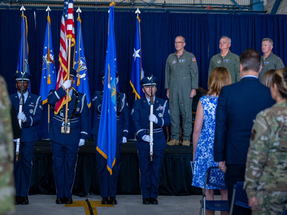 4th Air Force Change of Command
