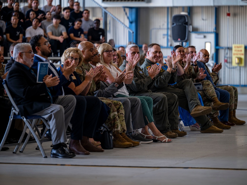 4th Air Force Change of Command