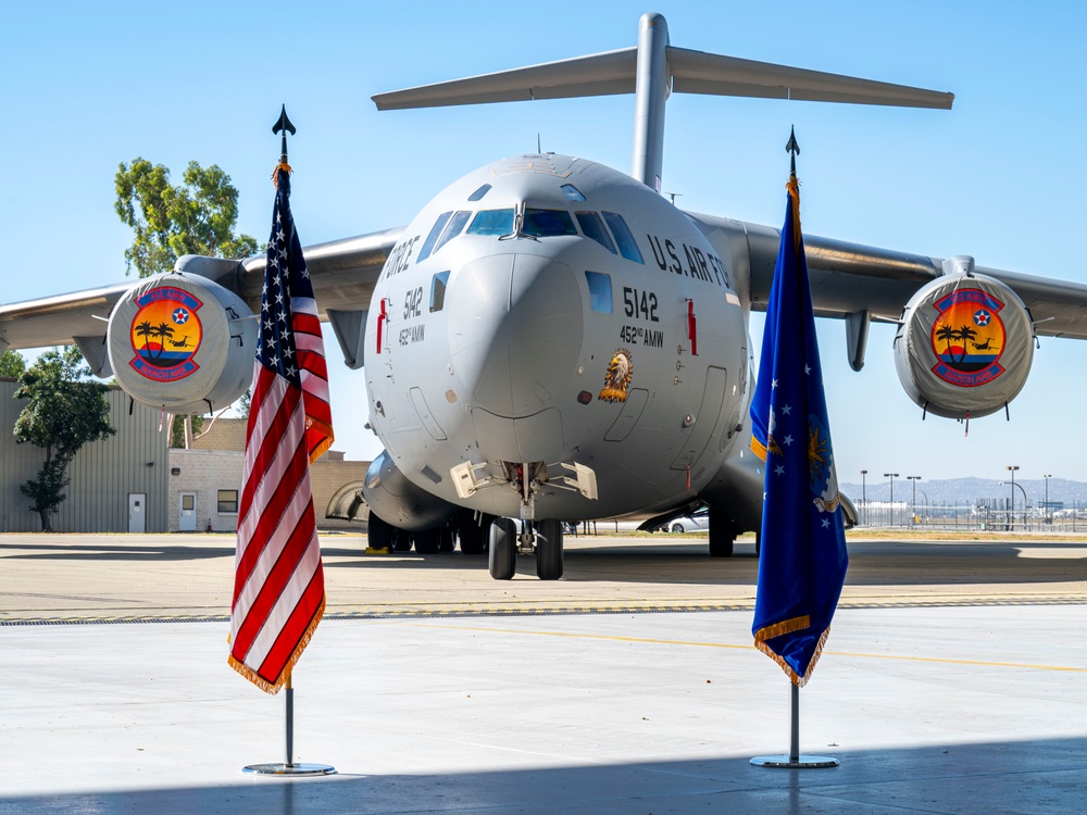 4th Air Force Change of Command