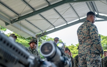 U.S. Marines Conduct a M240B Machine Gun Live-Fire Range