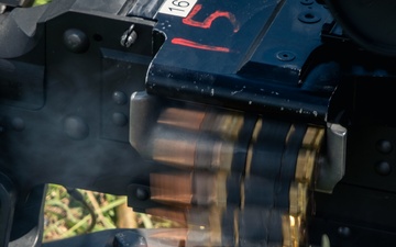 U.S. Marines Conduct a M240B Machine Gun Live-Fire Range