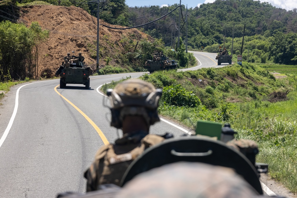 3d LAR Arrives at Suseong-Ri Range During KMEP 25