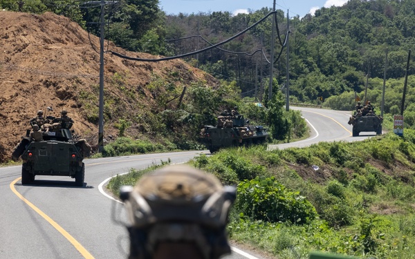 3d LAR Arrives at Suseong-Ri Range During KMEP 25