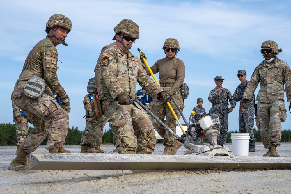 Air Force,  JASDF conduct bilateral rapid airfield damage repair exercise