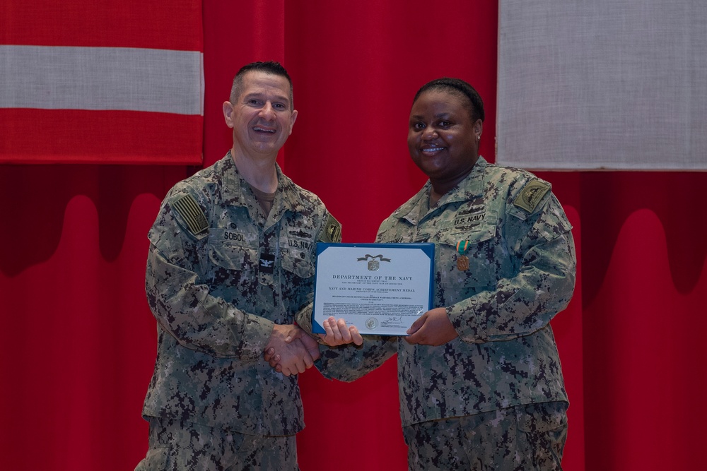 CFAY Holds All Hands and Awards at Quarters&amp;#xA;