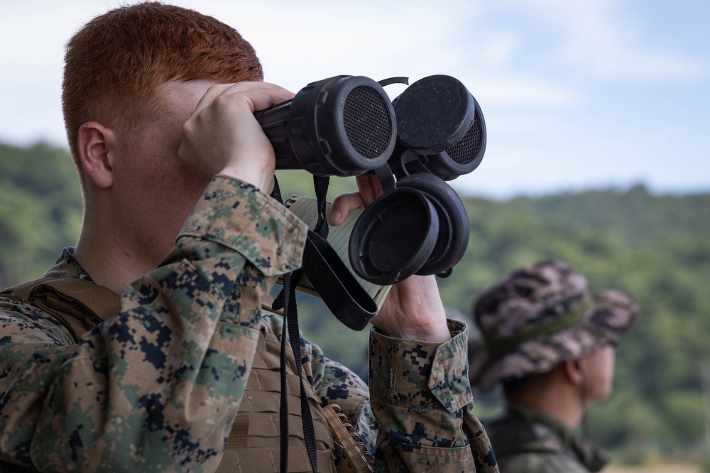 U.S. and ROK Marines conduct dry close air support exercise