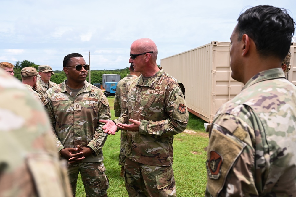 Secretary of the Air Force Visits 11 ATF