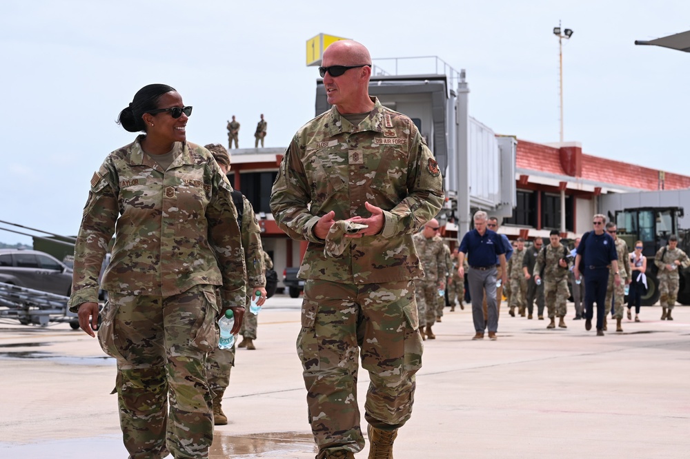 Secretary of the Air Force Visits 11 ATF