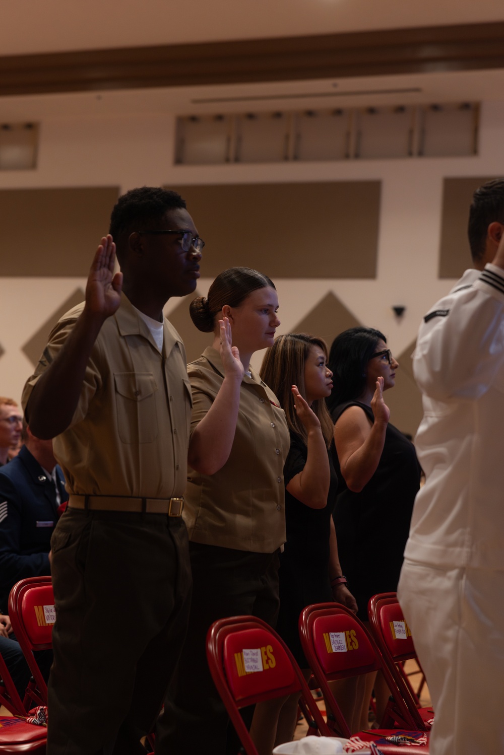 Camp Foster hosts naturalization ceremony for new U.S. Citizens
