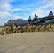 The New Zealand Defense Force arrives at Osan Air Force Base, South Korea.