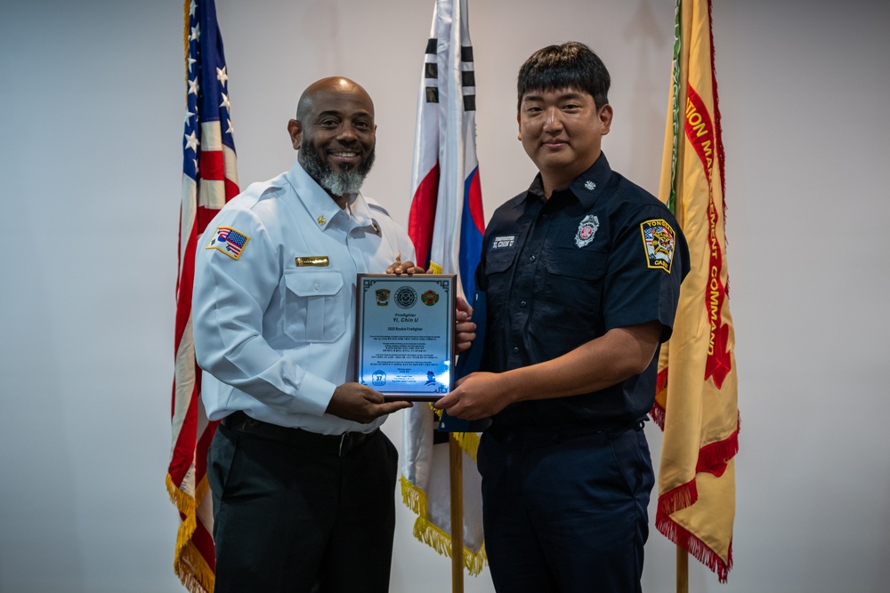 Camp Casey DES graduation