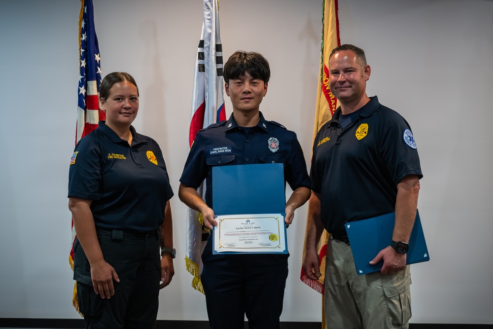 Camp Casey DES graduation