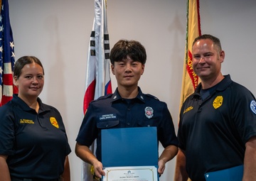 Camp Casey DES graduation
