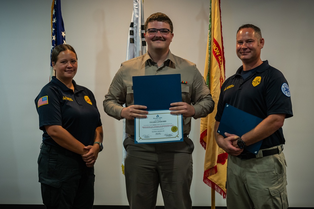 Camp Casey DES graduation